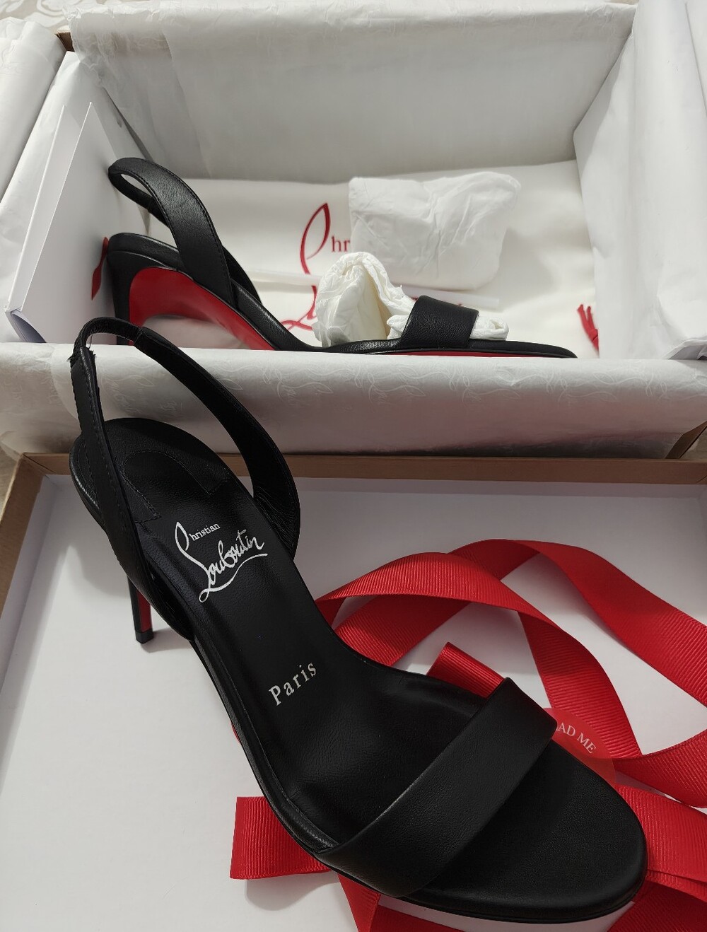 Christian Louboutin Black O Marylin 85mn
